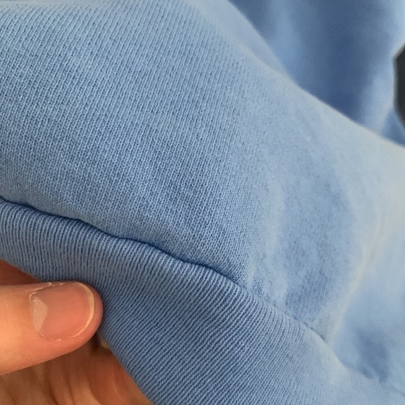 Los Angeles Apparel 14 Oz Heavy Fleece in Blue - Picture 11 of 11